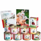 Dog Accessories Wet pet food Dog Trial Package (Hunde-Schnupperpaket) 200g 1 Set with various varieties, flakes and trial packages -1- Anifit