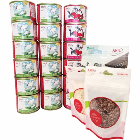 Cat Wet pet food Cat Feed Change box (Futterumstellung) 1 Package -1- Anifit